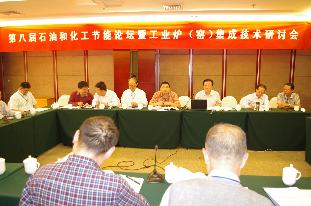 參會人員就工業爐（窯）相關節能技術進行研討交流